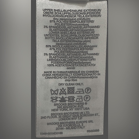 Brooks Brothers Sleeveless Black/White Color Block Button Back Sheath Dress - Picture 8 of 8